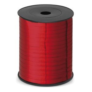 ROLLO CINTA REGALO METALIZADO 6870 5 MM 500 MT ROJ