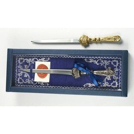 ABRECARTAS METAL AZUL