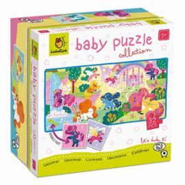 JUEGO DUDU BABY PUZZLE 32 PIEZAS- UNICORNIOS