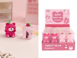 EXP. 24 UDS SACAPUNTAS SWEET BEAR SURTIDOS