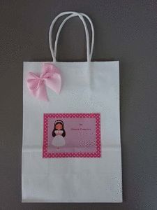 BOLSA BLANCA GRANDE COMUNION NIÑA (27X21X11)