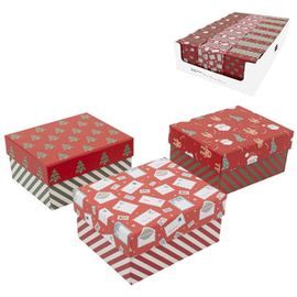 EXPOSITOR 24 CAJITAS NAVIDAD SURTIDAS