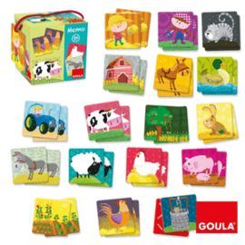 MEMO GRANJA.(34 PZAS).(MIS PRIMEROS JUEGOS)