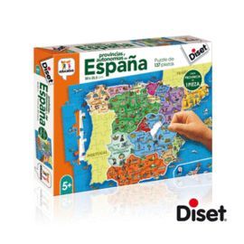 PUZZLE EDUCATIVO PROVINCIAS DE ESPAÑA 137 PIEZAS 28-68942