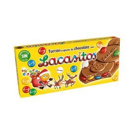 TURRON CHOCOLATE CON LECHE CRUJIENTE CON LACASITOS