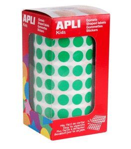 GOMETS REDONDOS 10,5 VERDE