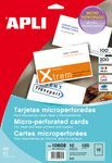 TARJETA VISITA MICROPERFORADA 10H 10608