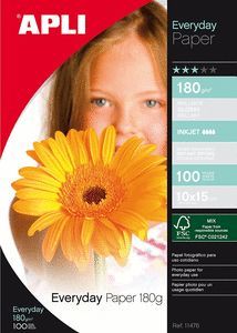 PAPEL FOTO EVERY 10X15 180GR 100H