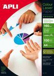 PAPEL FOTO GLOSSY 160GR C/100 H LASER BRILLANTE