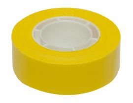 CINTAS ADHESIVAS AMARILLAS 19MMX33M