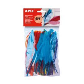 PLUMAS INDIO COLORES SURTIDOS 100 UNIDADES