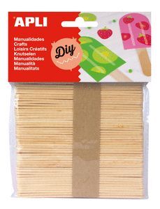 PALOS POLO MADERA NATURAL 50U