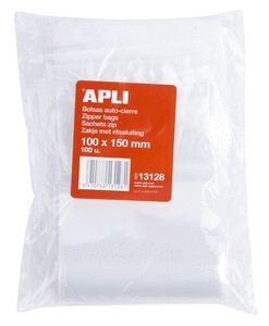 BOLSAS AUTOCIERRE 100 X 150 MM 100 UDS