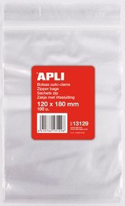 BOLSAS AUTOCIERRE 120 X 180 MM 100 UDS