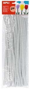 VARILLAS CHENILLE BLANCO 50 UNIDADES
