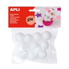 BOLAS POREXPAN Ø 25 MM 10 UNIDADES