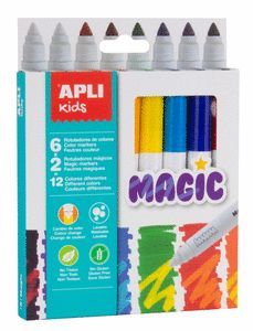 ROTULADORES MAGIC CAJA 8 UDS