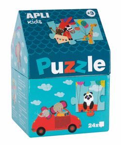 PUZLE CASITA SAFARI CAJA 24 PIEZAS