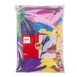 PLUMAS INDIO SURTIDAS 500 UNIDADES