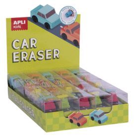 GOMA DE BORRAR COCHES EXP 20 UDS
