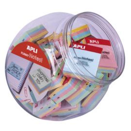 EXPOSITOR NOTAS ADHESIVAS MINI CUBOS PASTEL 4 COLO