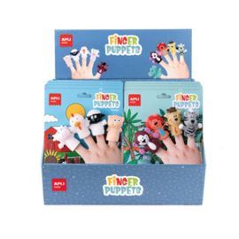 EXPOSITOR MARIONETAS PARA DEDO FINGER PUPPETS 12 U