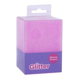 CUBILETE SILICONA GLITTER COLLECTION FUCSIA