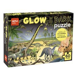 PUZZLE INFANTIL BRILLA EN LA OSCURIDAD DINOSAURIOS