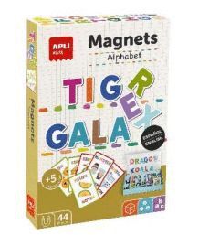 JUEGO MAGNETICO LETRAS 44 UNIDADES