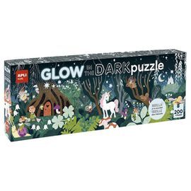 PUZLE INFANTIL GLOW IN THE DARK BOSQUE MAGICO 200
