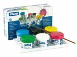 CAIXA 6 COLORS TEMPERA MILAN 40ML.