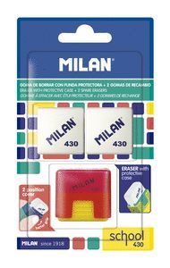 BLISTER GOMAS CON FUNDA SCHOOL 430 LOOK + 2 GOMAS