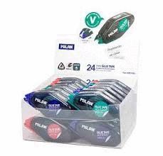 EXPOSITOR 24 PEGAMENTO CINTA MILAN 24 MINI GLUE TA