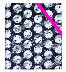 CARPETA DE ANILLAS CON 100 HOJAS MOON