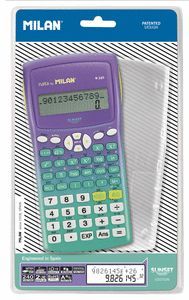 CALCULADORA CIENTIFICA MILAN M240 SUNSET VERDE