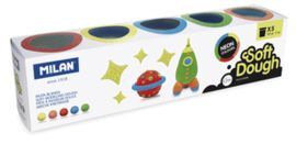 PASTA BLANDA BASIC SOFT DOUGH 142 G 5 COLORES NEON