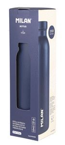 BOTELLA ISOTERMICA MILAN 1918 AZUL CAPACIDAD 591ML