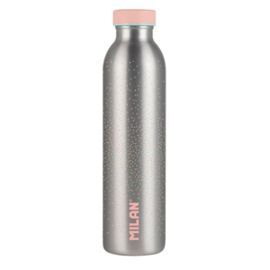 BOTELLA ISOTERMICA ACERO INOXIDABLE 591ML SILVER SERIE SI