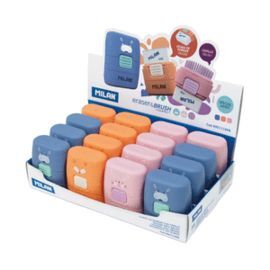 GOMAS CON CEPILLO COMPACT SERIE ESPECIAL FUNNY ANI