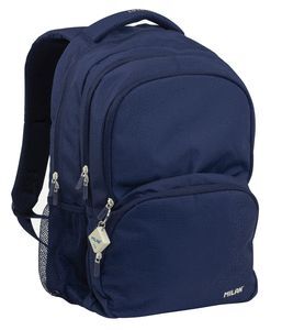 MOCHILA ESCOLAR 4 CREMALLERAS (25L) SERIE 1918 AZU
