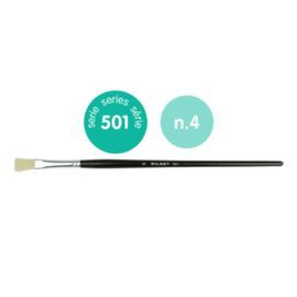 PINCEL PELO CERDA PLANO SERIE 501 Nº 4