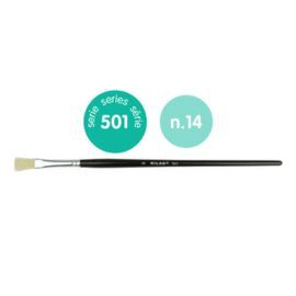 PINCEL PELO CERDA PLANO SERIE 501 Nº 14