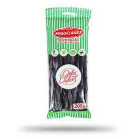 BOLSA GELES REGALIZ NEGRO TORCIDOS 12X200G