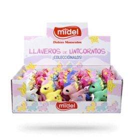 EXPOSITOR LLAVERO UNICORNIO + CARAMELO CON PALO SU