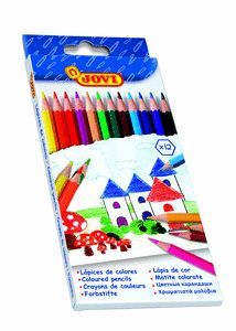 LÁPICES DE COLORES JOVI 12 COLORES