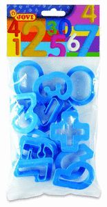 MOLDES JOVI NUMEROS BOLSA 11 PIEZAS
