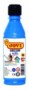 PINTURA JOVIDECOR 250ML AZUL CYAN