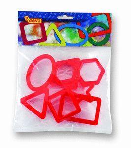 JOVI BOLSA 8 MOLDES FIGURAS GEOMETRICAS