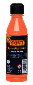 FOSFORESCENTE TEMPERA JOVI 250 ML NARANJA