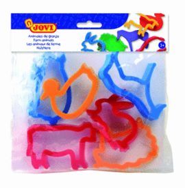 MOLDES PLASTILINA JOVI GRANJA
